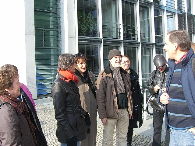 CIMG9024.JPG - Gunnar lover  ordne saken med Steinmeier