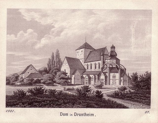 Save0670.JPG - Jan Roman fant et bilde av Nidarosdomen anno 1881